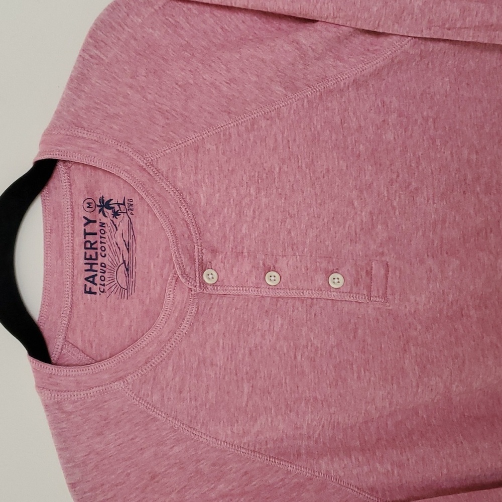 Faherty Cloud Cotton Henley